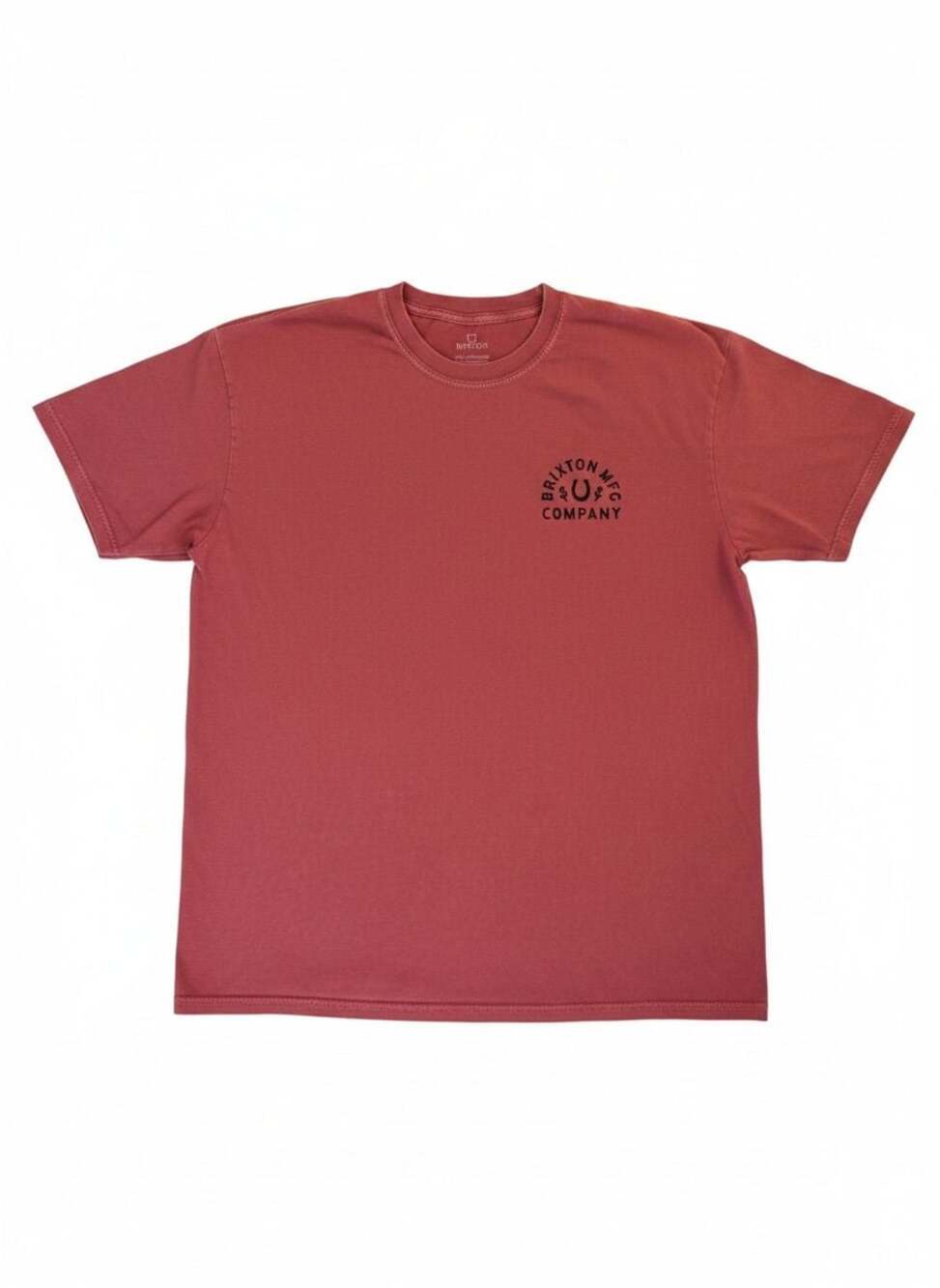 Brixton Mfg Company Graphic Horseshoe Rose Standard Fit T-Shirt